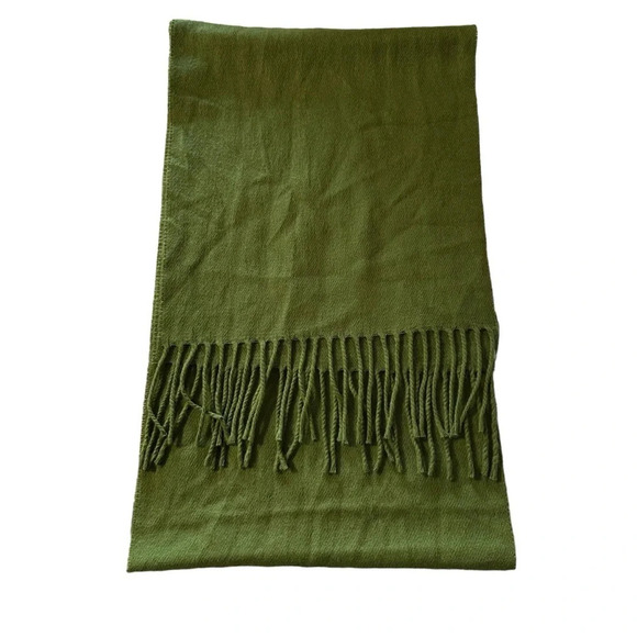 Cejon Made in Italy Green Scarf - Picture 1 of 3
